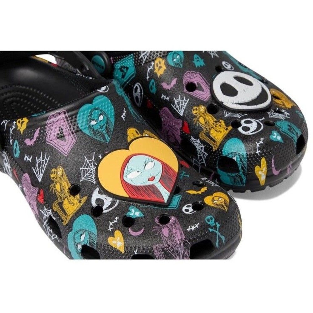 Unisex Clogs Crocs Jack Skellington Nightmare Before Christmas Classic Clog W10